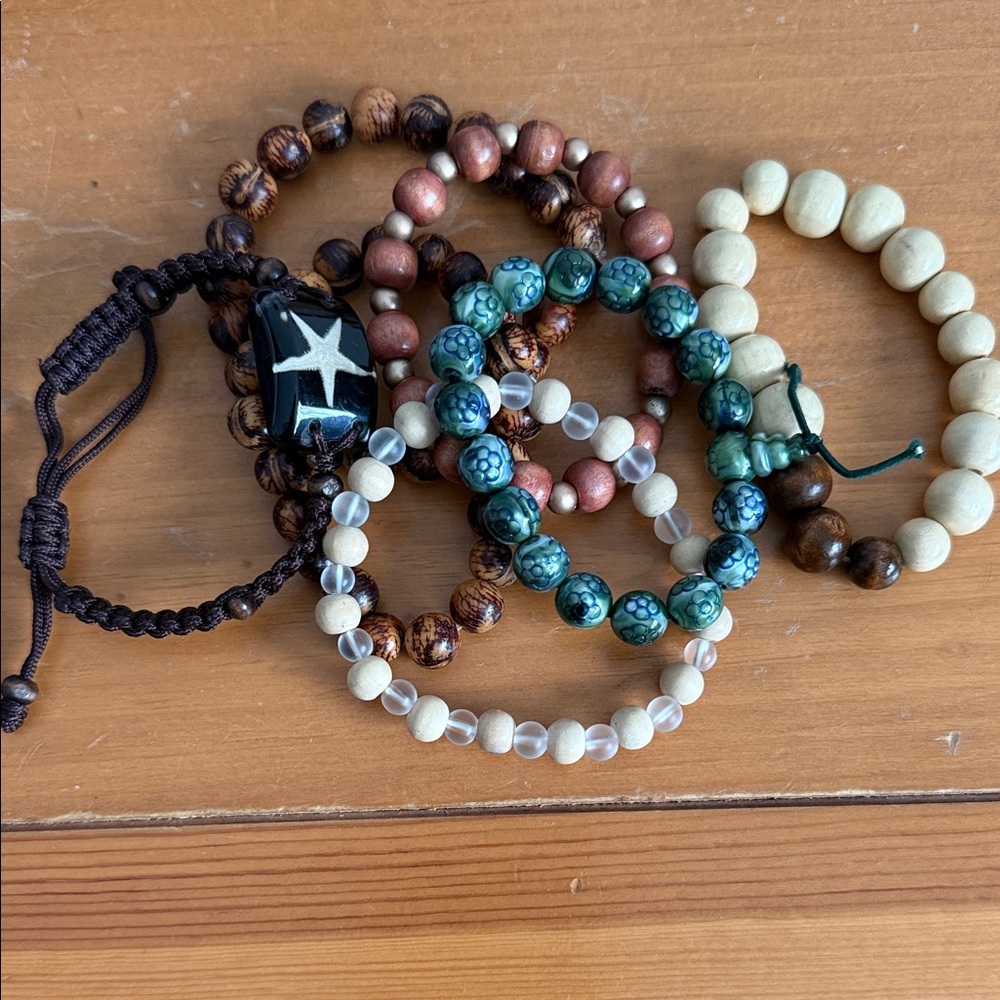 Mixed Beaded Bracelet Set